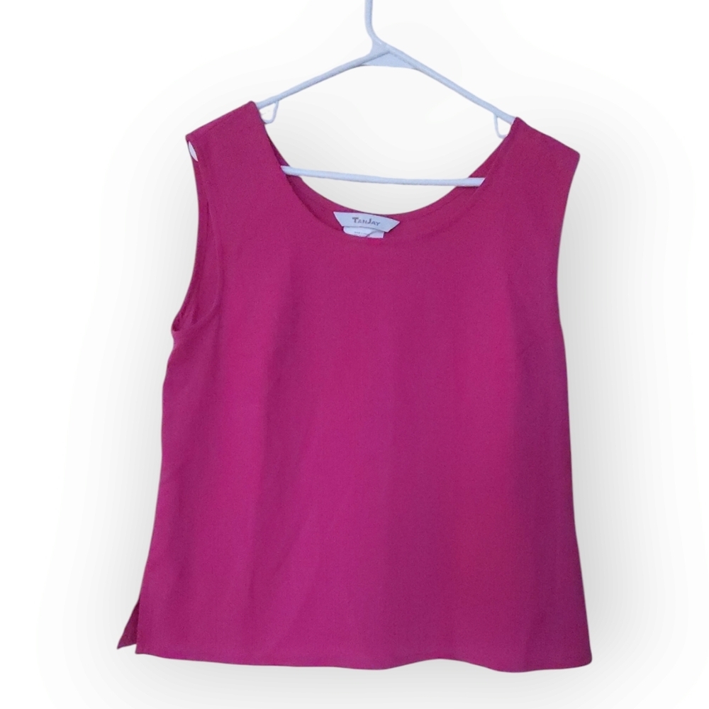 TANJAY WOMENS LARGE PINK T SHIRT
